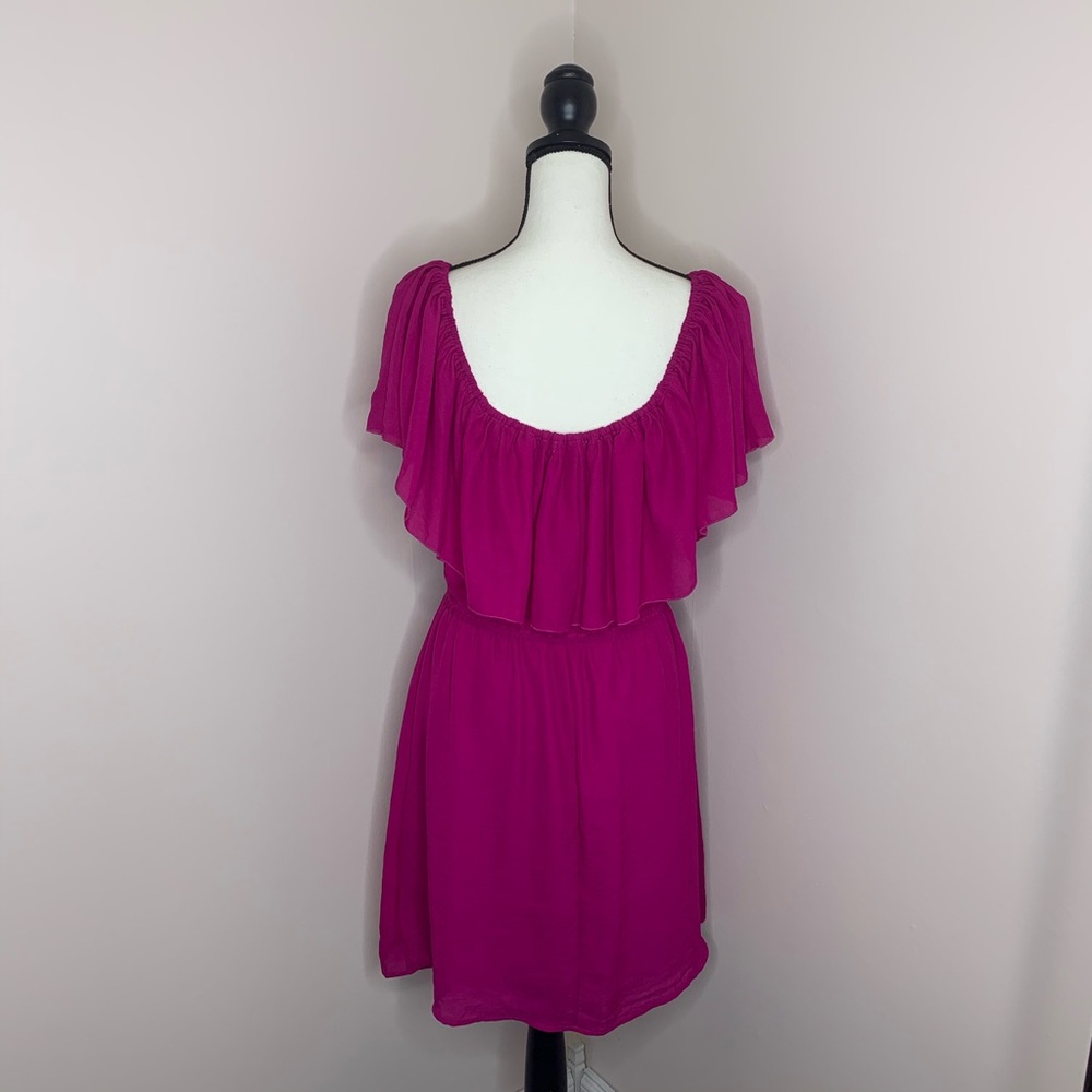 Love Fire off shoulder ruffle dress - Picture 4 of 7